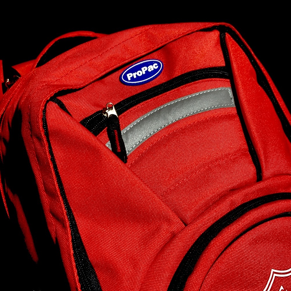 COPY - Salvation Army Red Backpack. Brand New. Sale includes Brand New T-shirt. - Picture 9 of 14